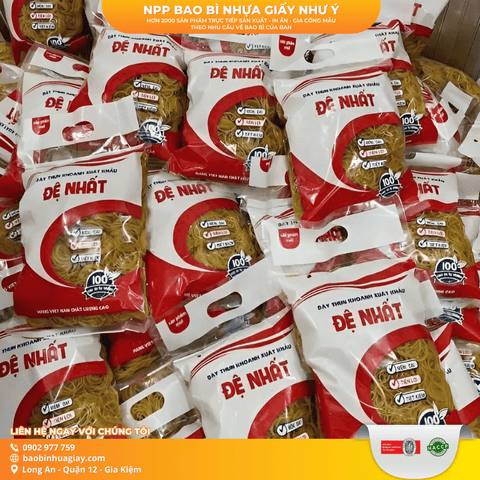 Dây thun XK Đại- Loại 1 (Đệ nhất) | BĂNG KEO - MÀNG BỌC TP - DÂY THUN - GIẤY IN | Mã HHDT010 | Tổng kho phân phối đồ dùng 1 lần 1lan.vn
