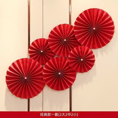 Set 6 quạt ngọc - đủ size | Phụ Kiện Decor trang trí | Mã DECORTET005_01 | Tổng kho phân phối đồ dùng 1 lần 1lan.vn