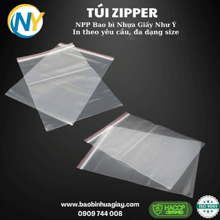 Túi Zipper 25*35 ( X8 ) ( dài 25cm x ngang 35cm ) ( 25KG / BAO ) - ảnh 1