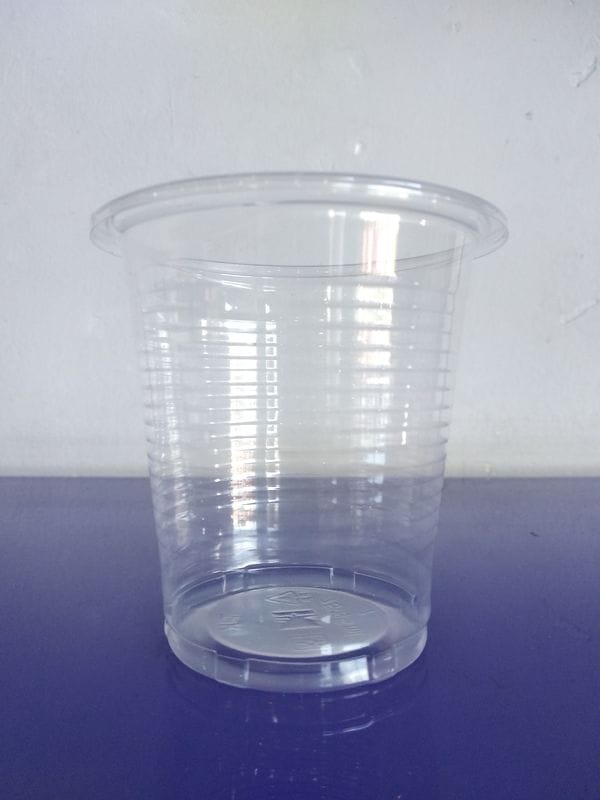 Ly nhựa PP TK D75 -220ml | LY PP SỌC GÂN - LY PS - LY TRÀ NHỎ - NHA KHOA - SP | Mã HHLY063