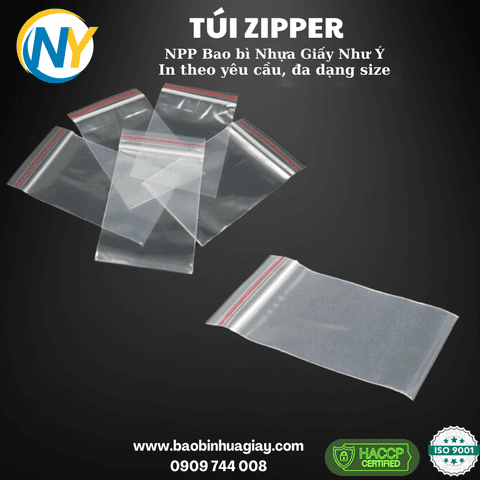 Túi Zipper Chỉ Đỏ 7*10 (X8) ( ngang 7cm x cao 10cm ) ( 25kg / bao ) | TÚI ZIPPER | Mã HHTU004_04 | Tổng kho phân phối đồ dùng 1 lần 1lan.vn