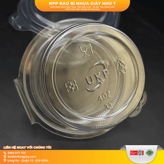 Hộp đựng sốt nắp liền PET 74-4oz UKP (2.000 cái/thùng) - ảnh 2