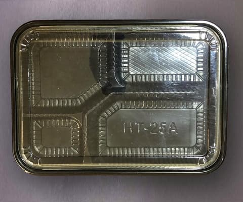 Hộp nhựa 4 ngăn HT25A_JB (nắp cài trong,cứng cáp,chắc chắn) (50 bộ/lốc, 300 bộ/thùng) | HỘP NHỰA HT - HỘP CÓ NGĂN - KHÔNG NGĂN | Mã HHHN106_04 | Tổng kho phân phối đồ dùng 1 lần 1lan.vn