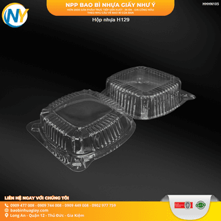 Hộp nhựa H129 - ảnh 2