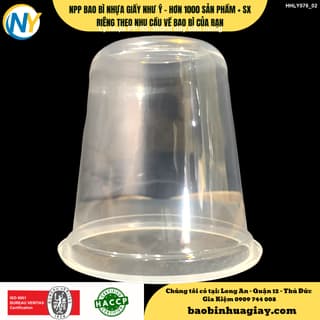 Ly nhựa PP 95-360ml - ĐÁY BẦU (5.8-6.0) (TH) (Thùng Nâu, Keo dương) - ảnh 6