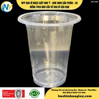 Ly nhựa PP trơn D85- 220ml (1.000 cái/bao) - ảnh 1