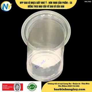 Ly nhựa PP trơn D85- 220ml (1.000 cái/bao) - ảnh 4