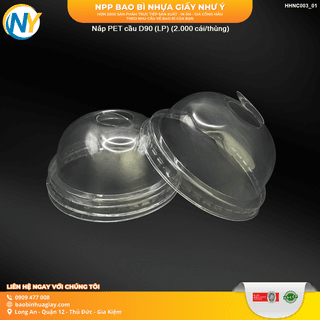 Nắp PET cầu D90 (LP) (50 cái / lốc - 2.000 cái/thùng) - ảnh 2