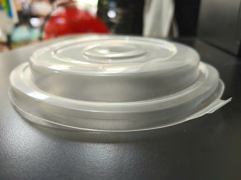 Nắp tô bông mai PP trong D170 (100 cái/túi - 600 cái/thùng) (TTK 131/2-1) | HỘP NHỰA, TÔ/THỐ NHỰA VUÔNG/TRÒN - HỘP MICROWAVE | Mã HHTH014_05