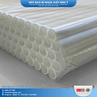 Ống hút Giấy OD8 x 197mm Ống hút giấy màu trắng (100 ống/gói) - ảnh 2
