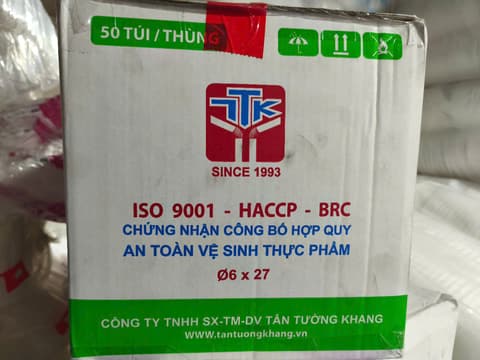 Ống hút nghệ thuật OD6x 27cm - 2 màu xoắn (TTK) (50 gói/thùng) -TEM TRONG,BK ĐỎ | ỐNG HÚT - ỐNG THẲNG/CONG/NHỌN - BỌC MÀNG BOPP | Mã HHOG006_01 | Tổng kho phân phối đồ dùng 1 lần 1lan.vn