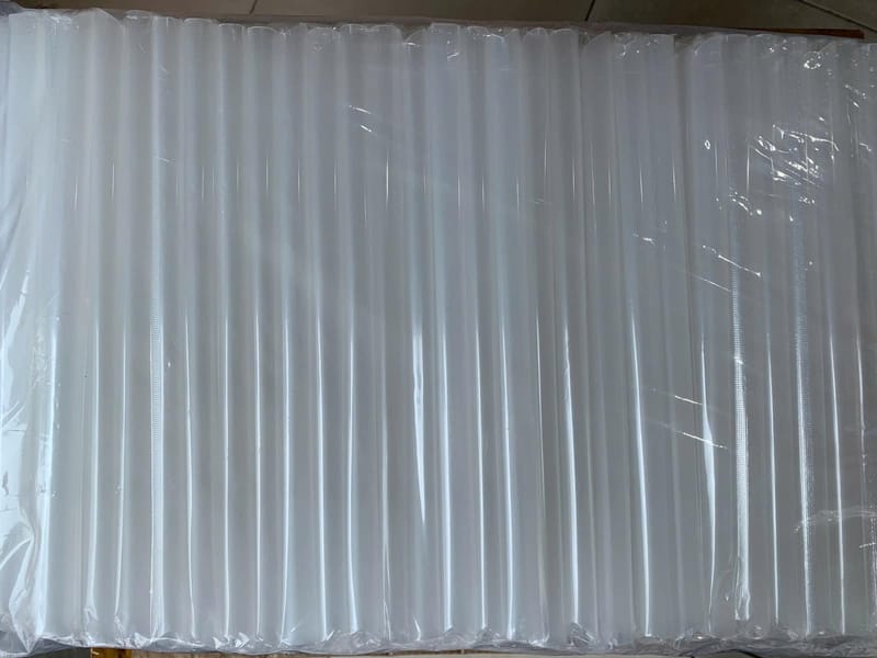 Ống nhọn ZIN TRONG bọc màng BOPP D12x24cm (500gram/gói -5kg/cây) (Ngưng sx) | ỐNG HÚT - ỐNG THẲNG/CONG/NHỌN - BỌC MÀNG BOPP | Mã HHOG004_06