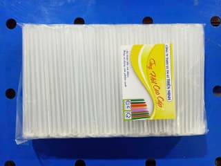 Ống nhọn ZIN TRONG bọc màng BOPP D8x21cm (500g/gói-5kg/cây)
