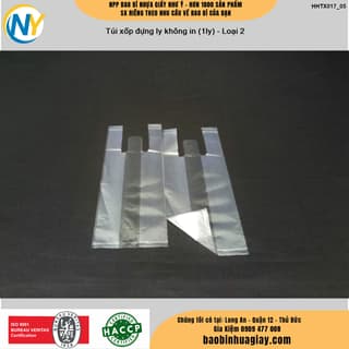 Túi xốp đựng 1 ly  (ly nước mía) -  Loại 2 (25kg/bao) - ảnh 2