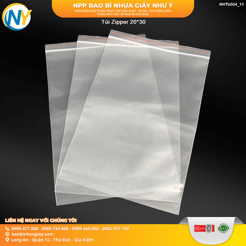 Túi Zipper 20*30 (X8) | TÚI ZIPPER | Mã HHTU004_11 | Tổng kho phân phối đồ dùng 1 lần 1lan.vn